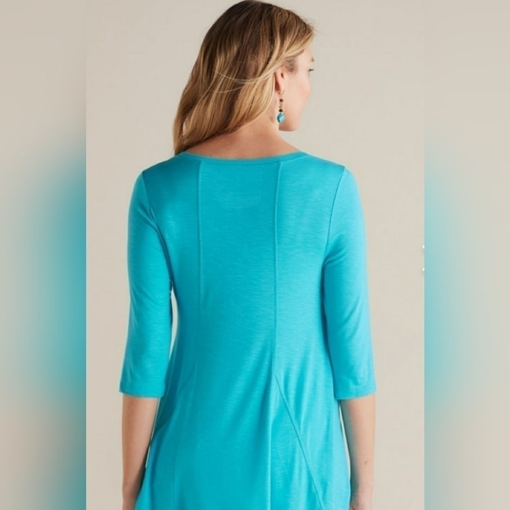 🔥Soft Surroundings Amelia A-Line Tunic, Size M - Picture 2 of 11